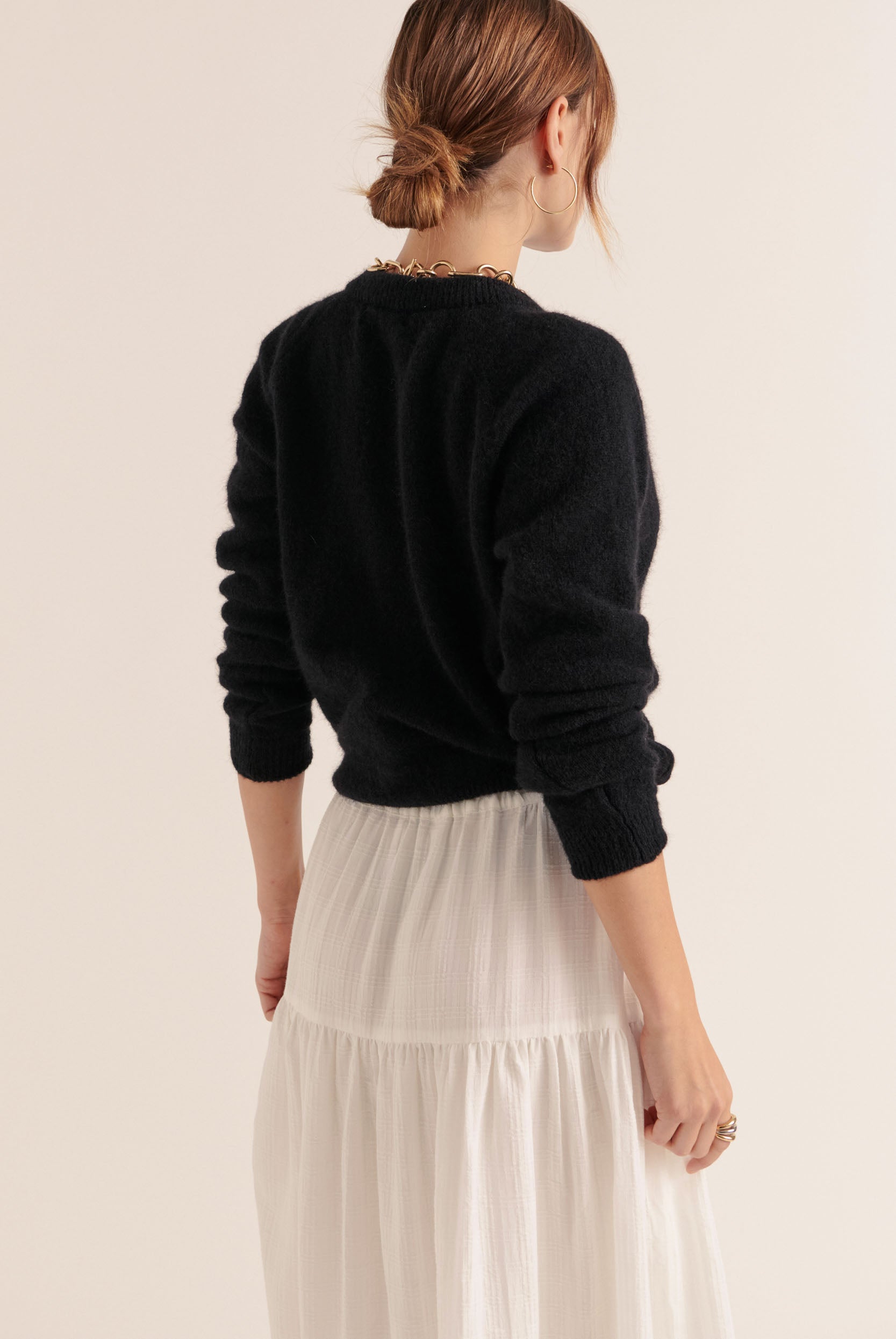 Black Come cardigan