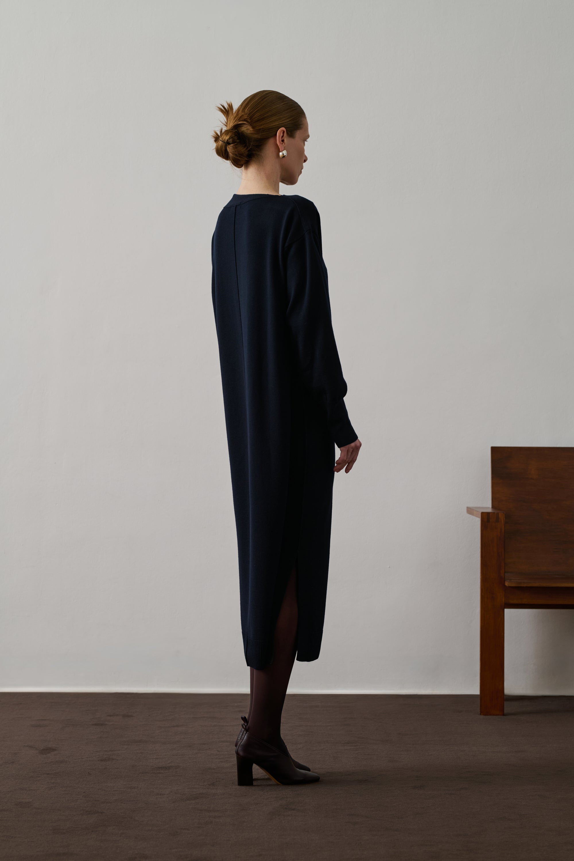 ROBE CLEA NAVY