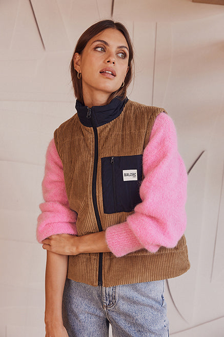 Candy pink softness cardigan