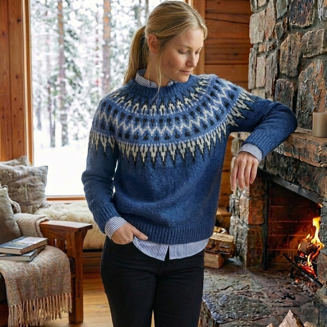 Ardent - Pull Vintage Nordique Doux