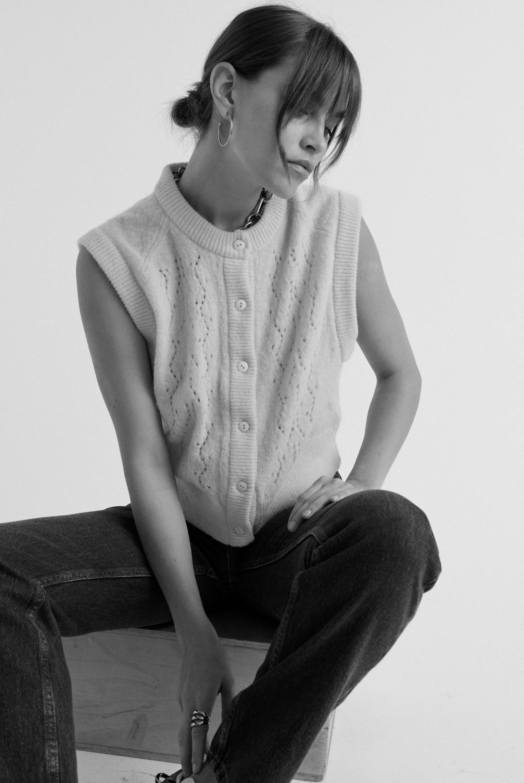 Brooke Yellow Cardigan