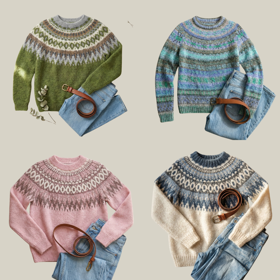 Ardent - Pull Vintage Nordique Doux