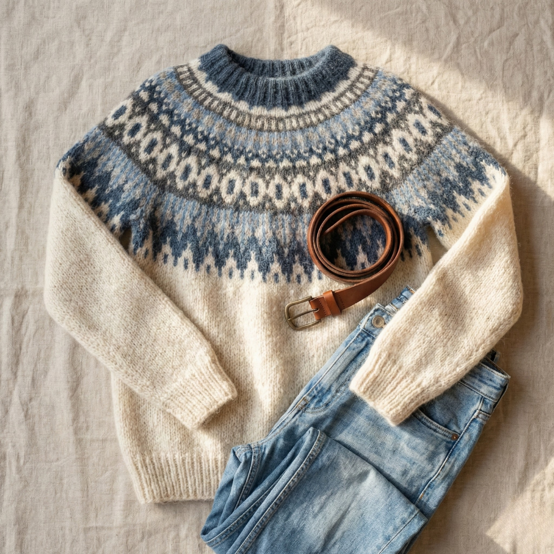 Ardent - Pull Vintage Nordique Doux