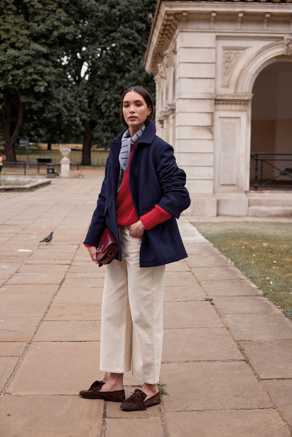 Bright Red Doudou Sweater