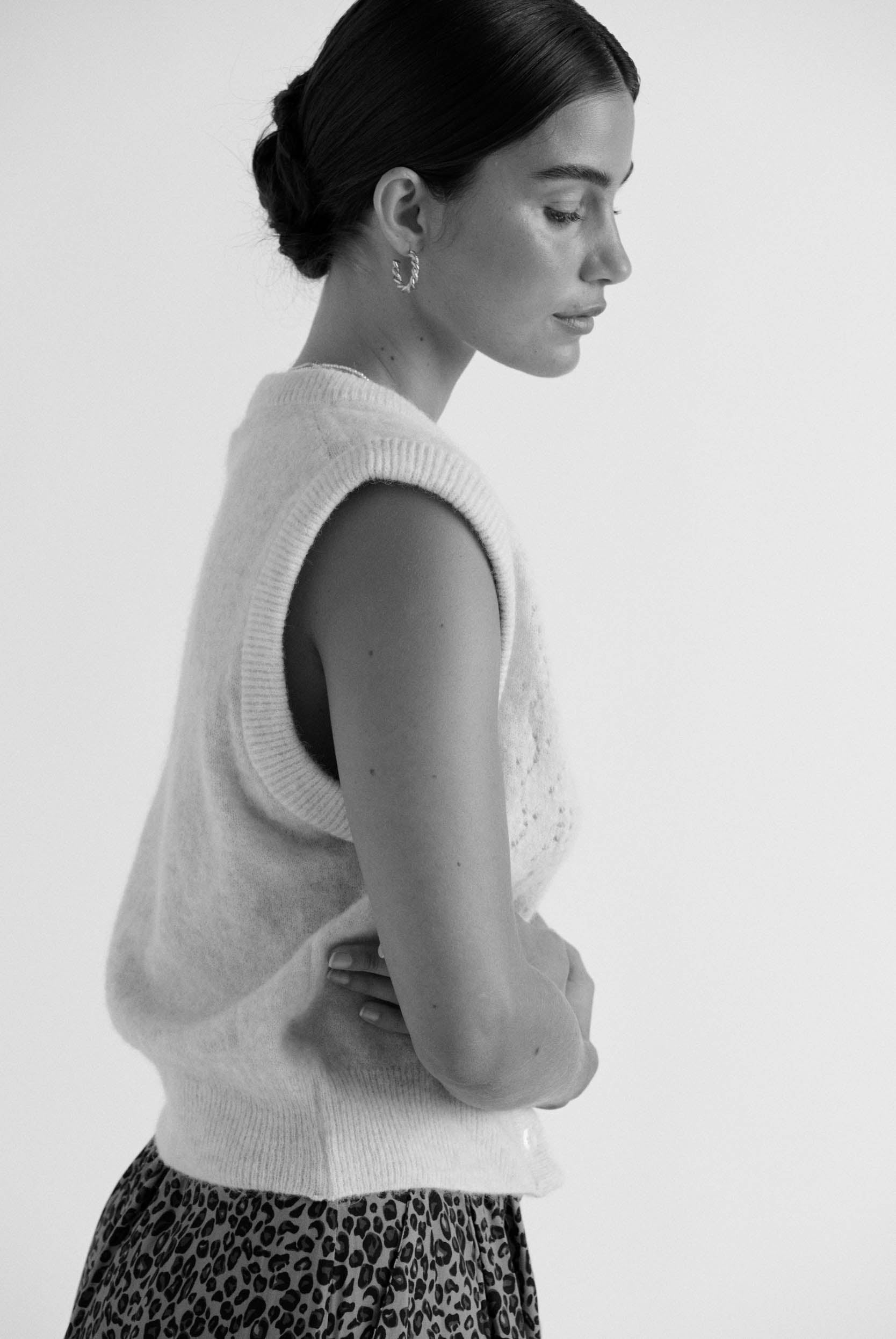 Brooke ecru cardigan