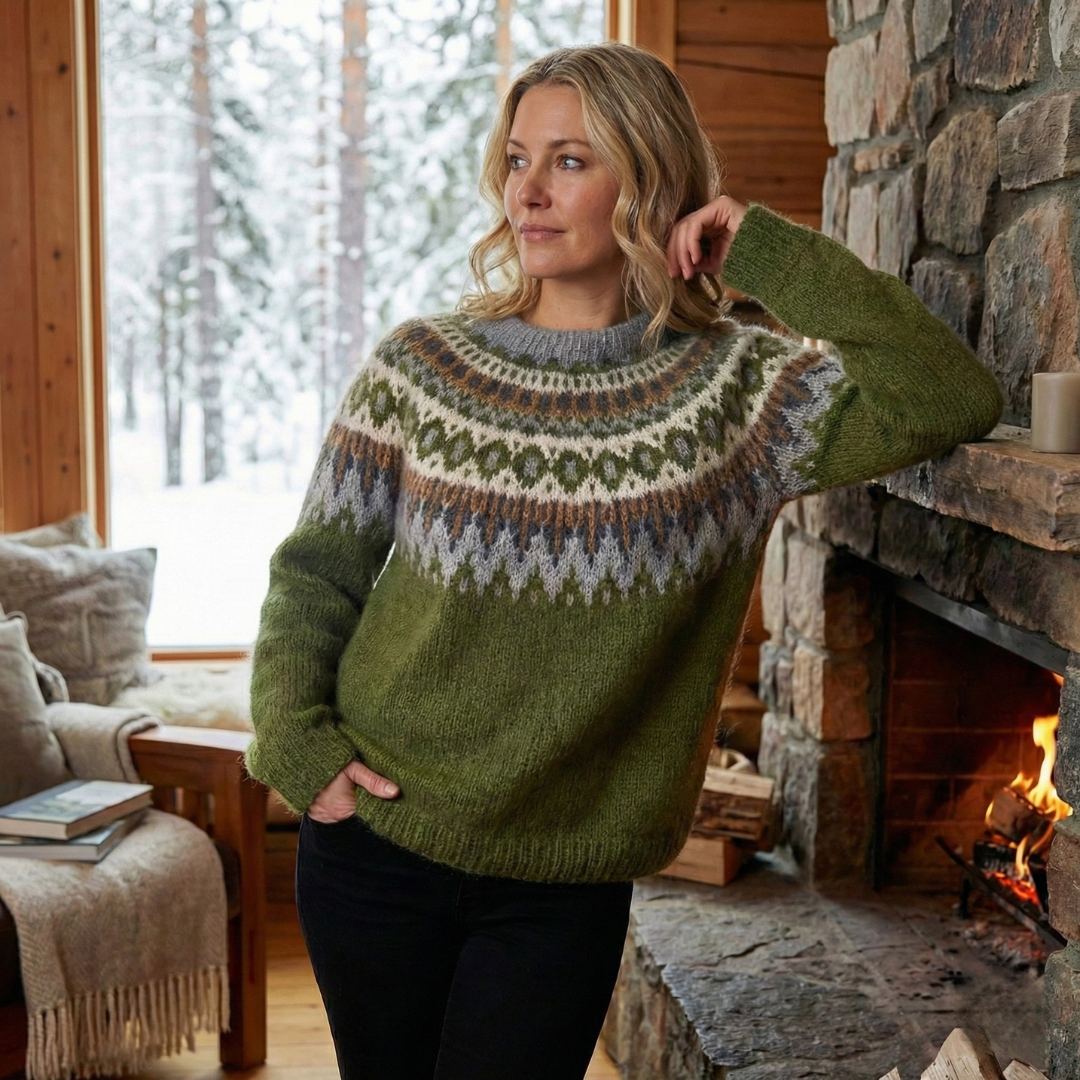 Ardent - Pull Vintage Nordique Doux