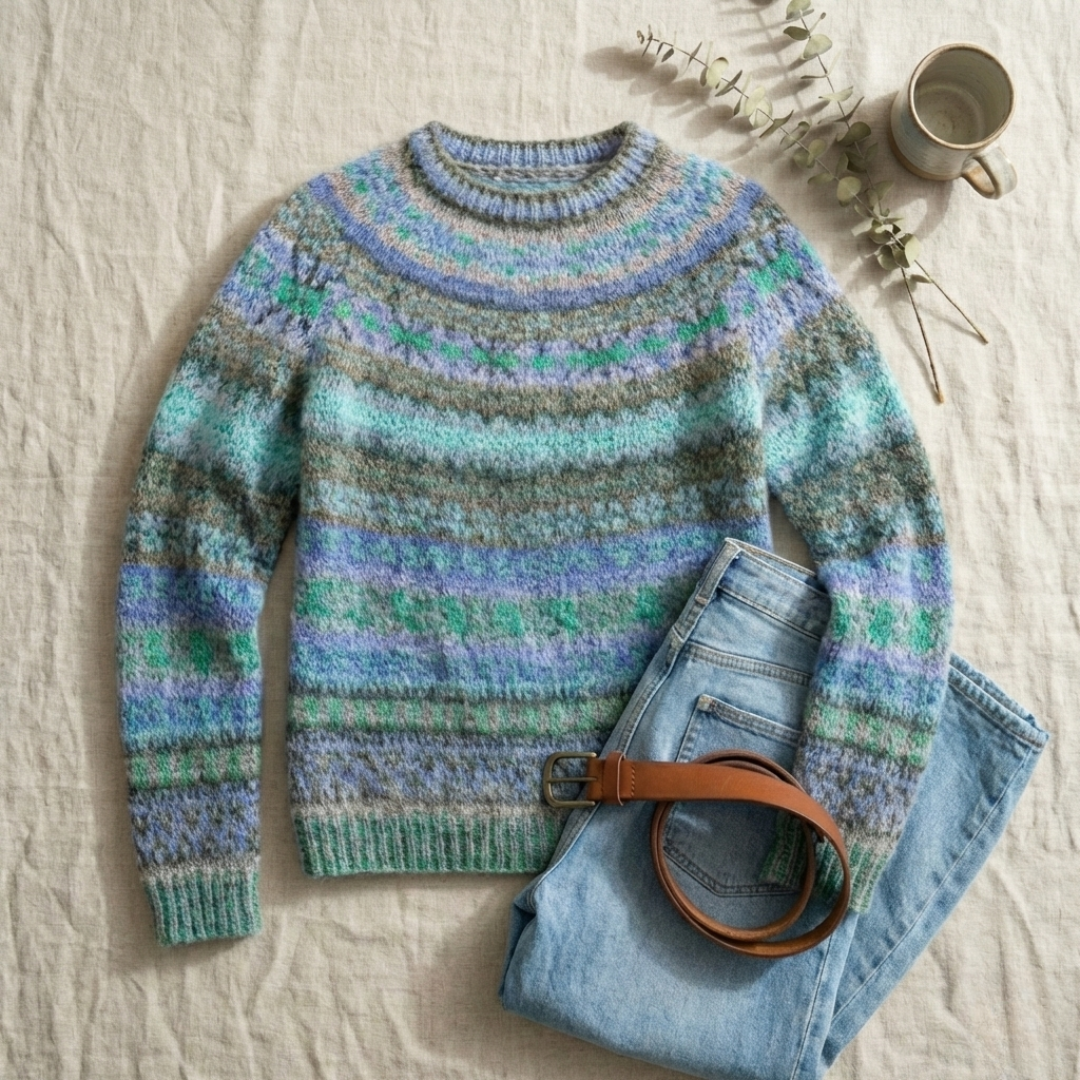 Ardent - Pull Vintage Nordique Doux