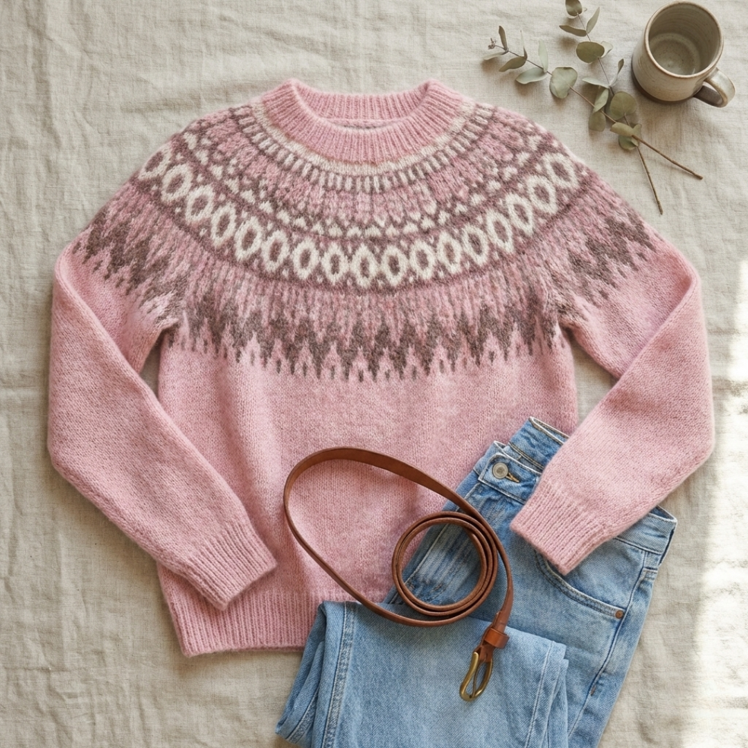 Ardent - Pull Vintage Nordique Doux