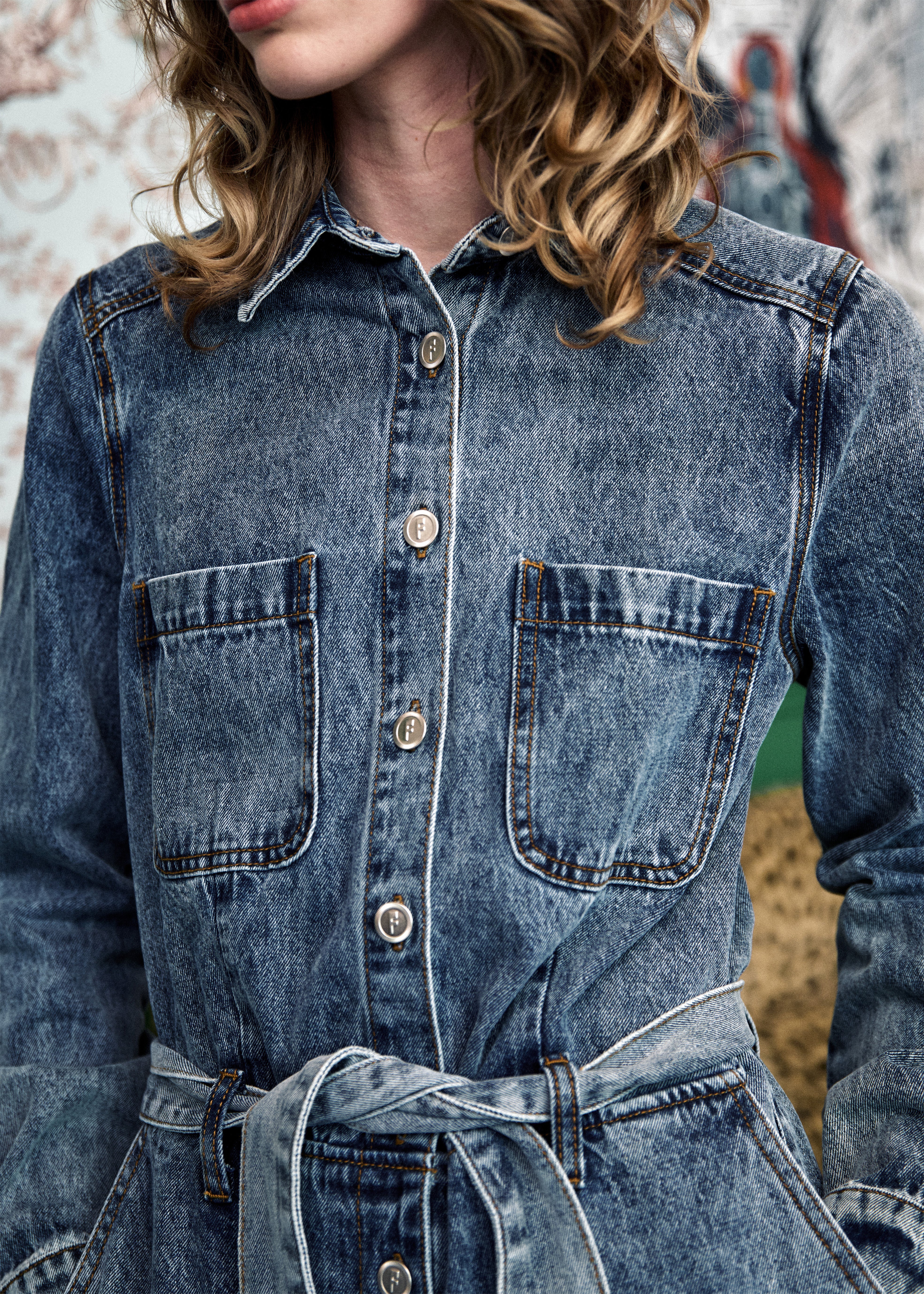 Combinaison VERVEINE Bleu jean