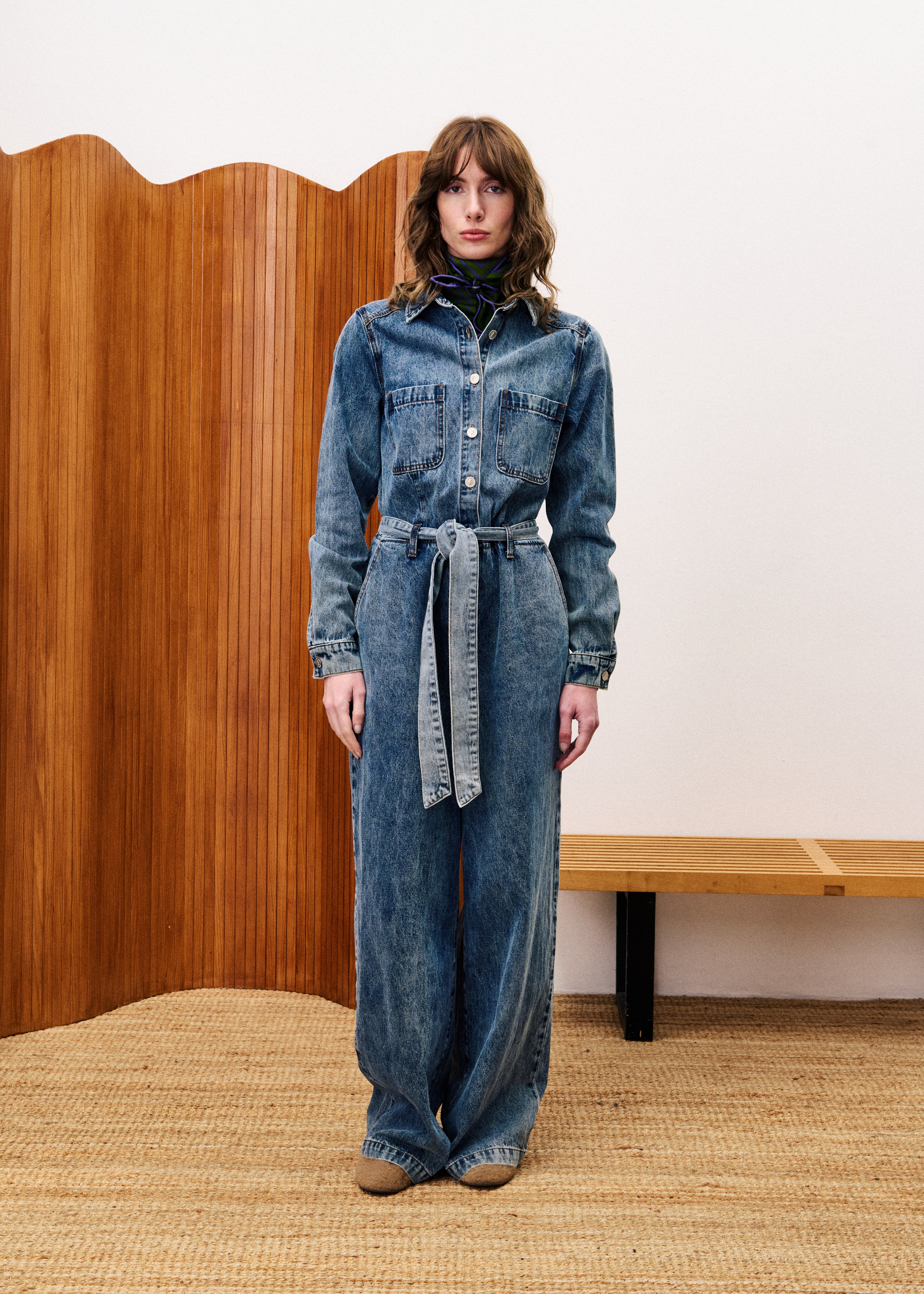 Combinaison VERVEINE Bleu jean