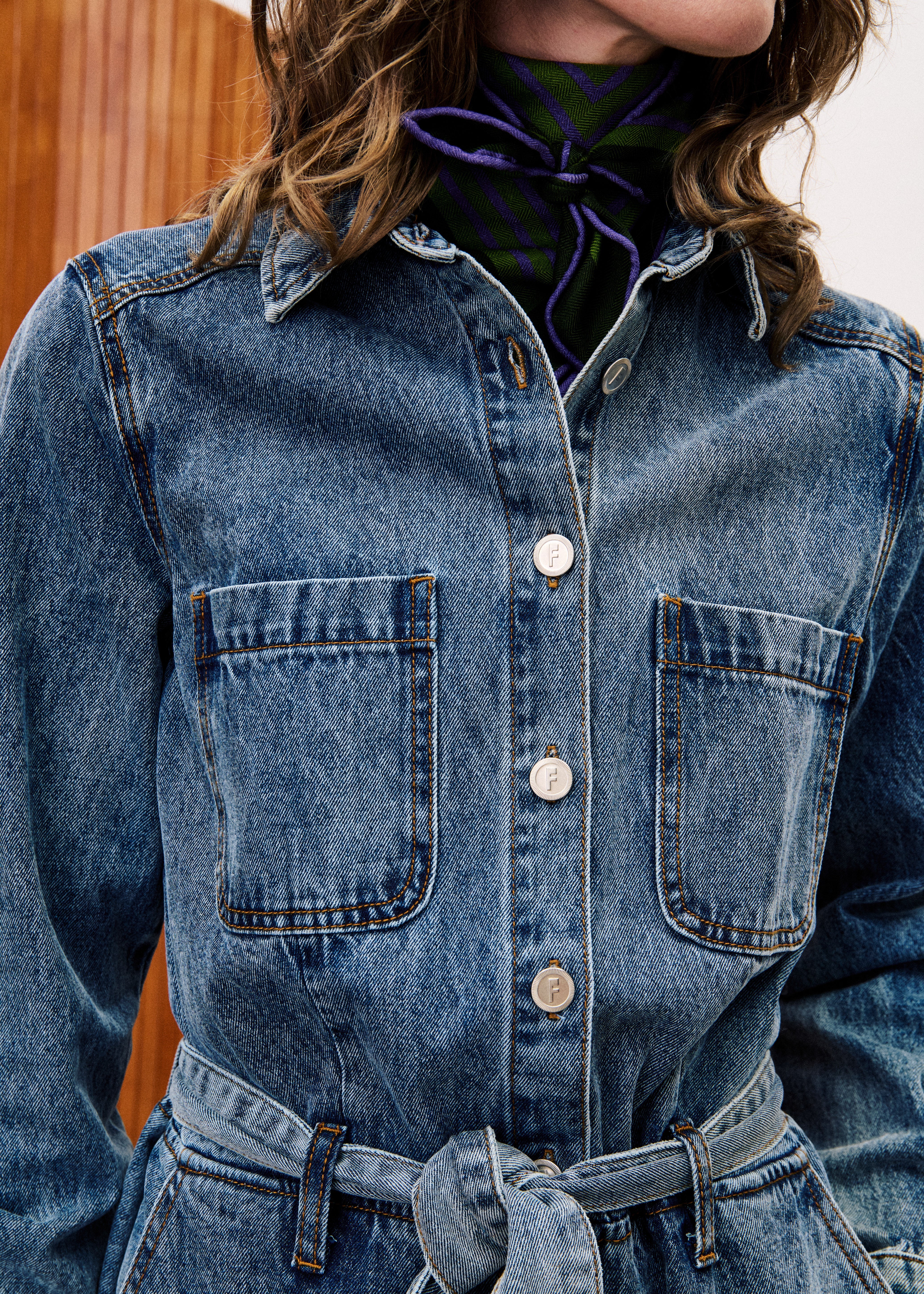 Combinaison VERVEINE Bleu jean