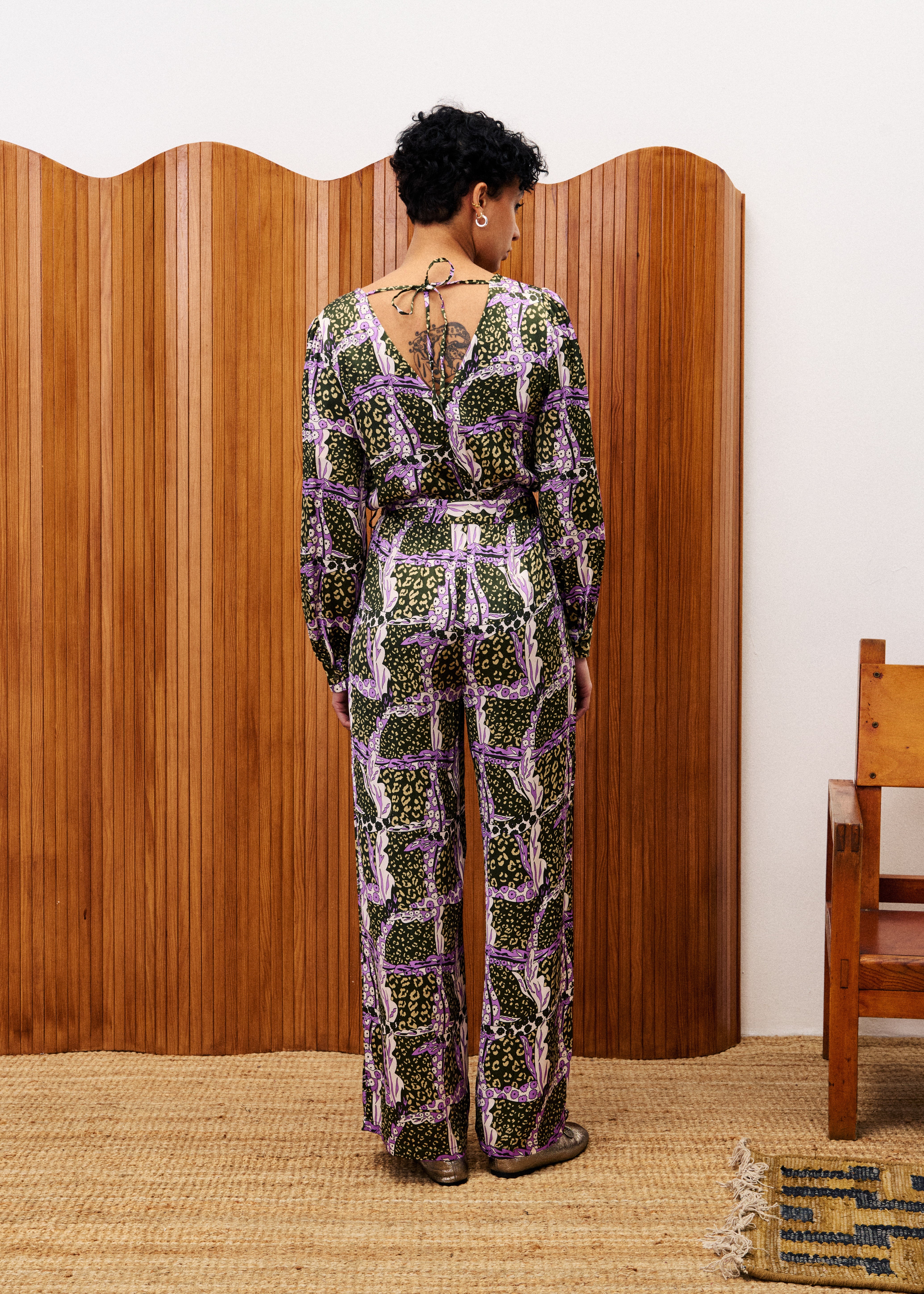 Combinaison HORTENSIA Leo vert