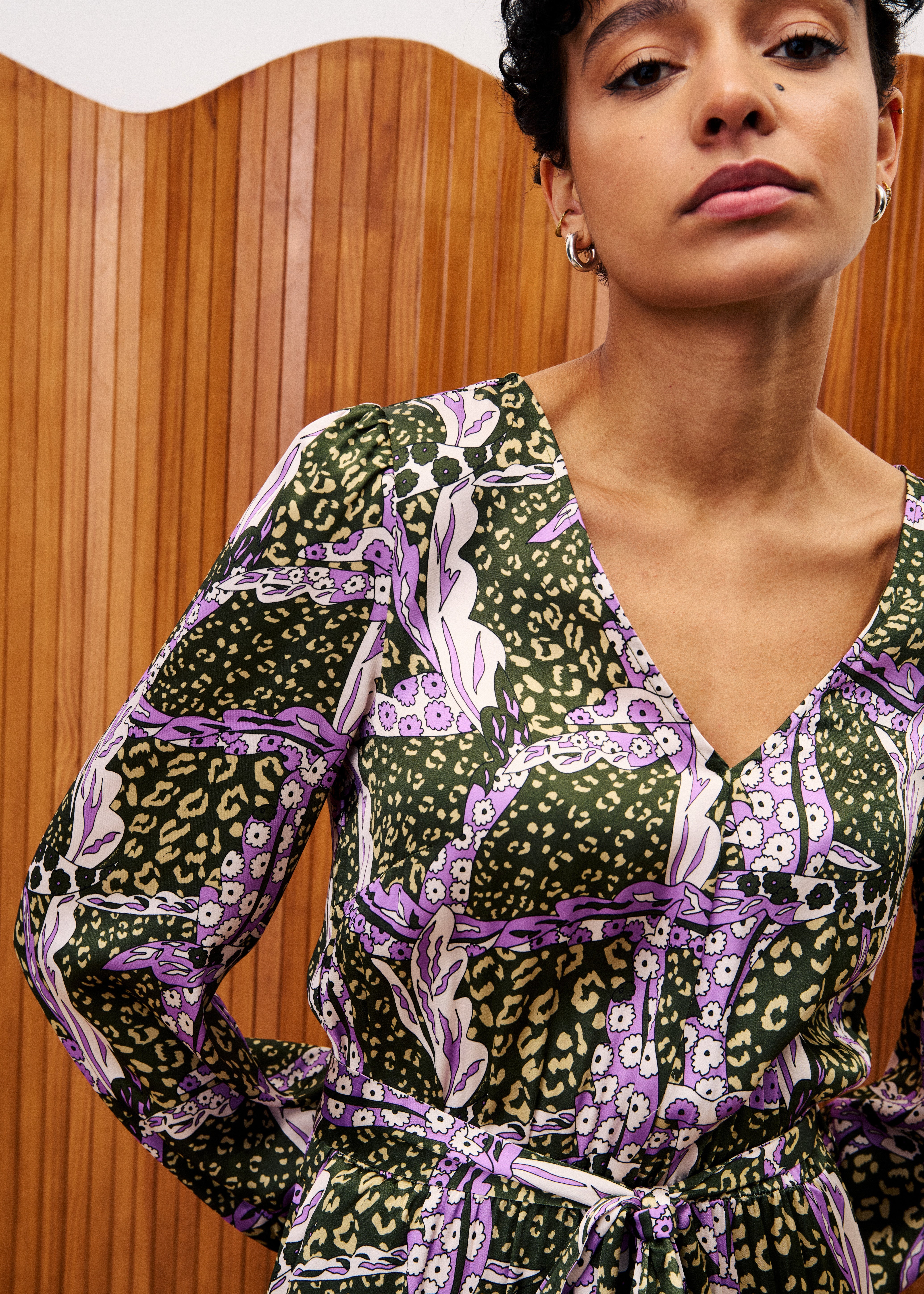 Combinaison HORTENSIA Leo vert