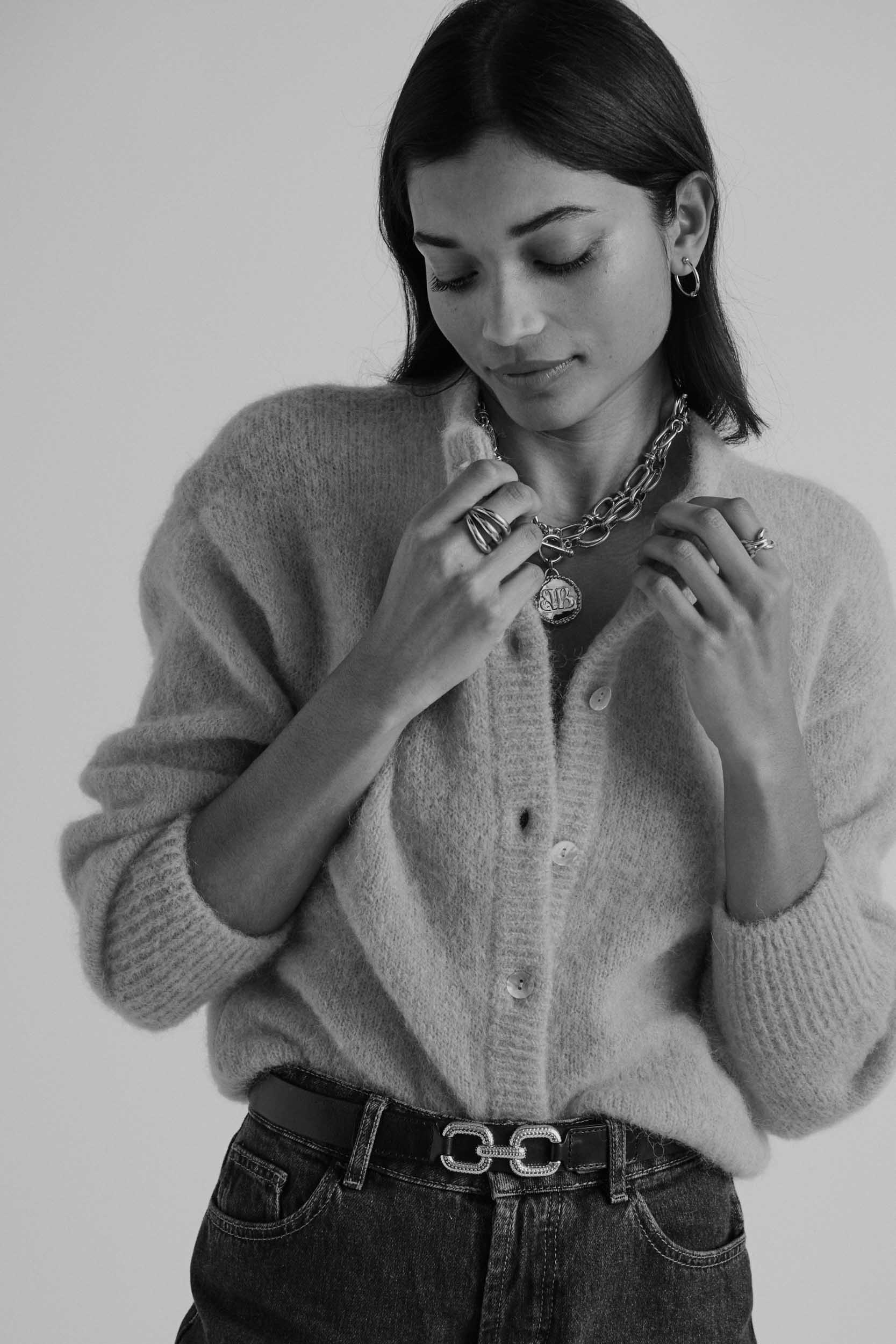 Candy pink softness cardigan