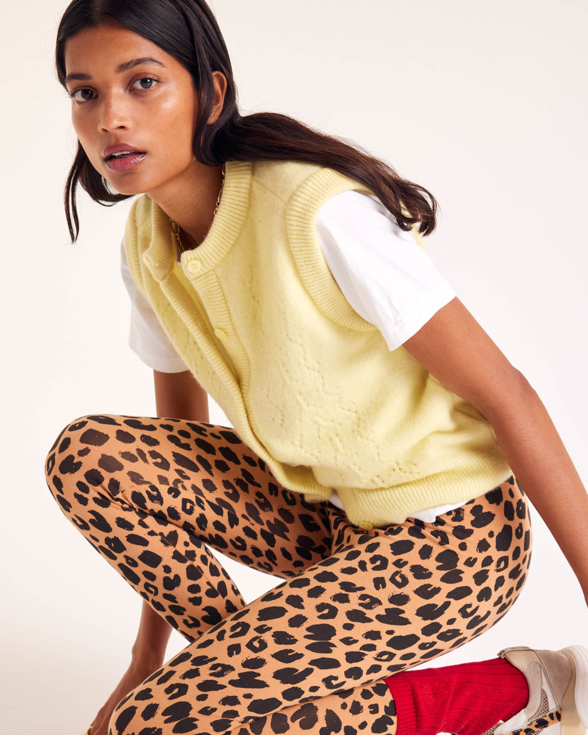 Brooke Yellow Cardigan