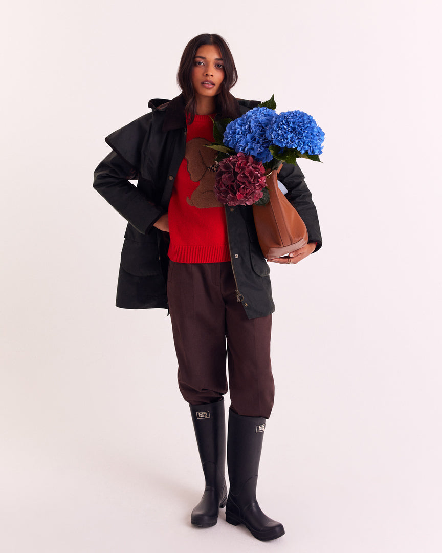 Barbour x BP Red Doug Sweater