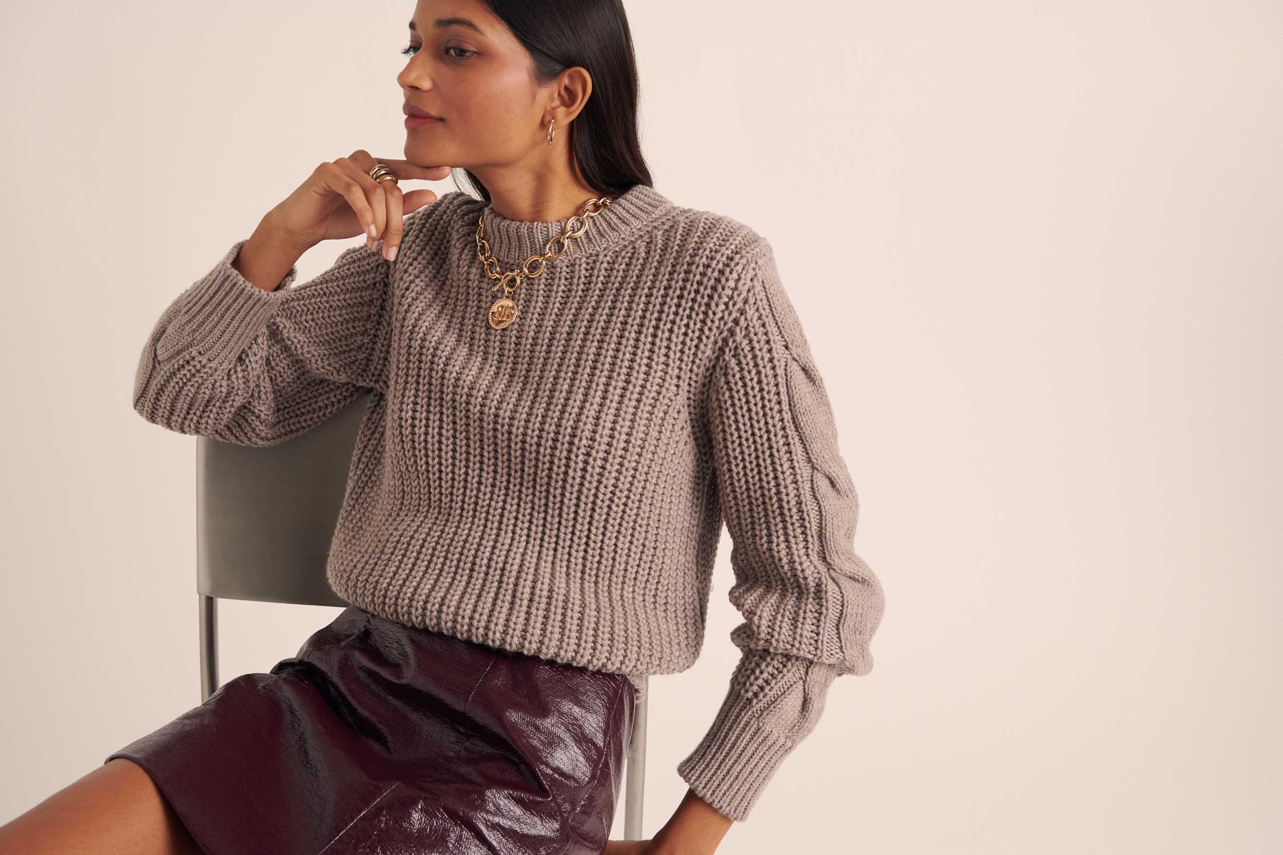 Andrew beige sweater