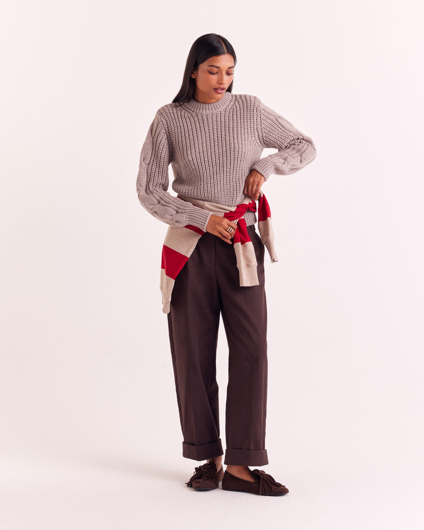 Andrew beige sweater