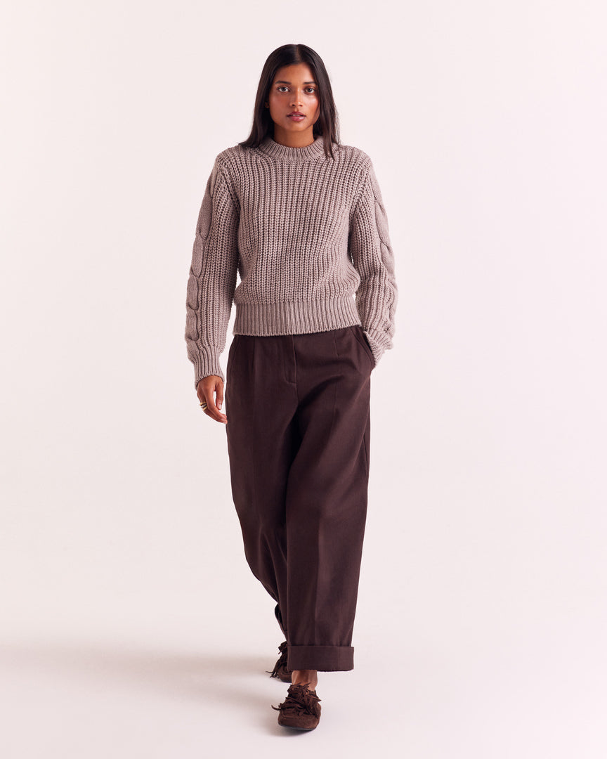 Andrew beige sweater