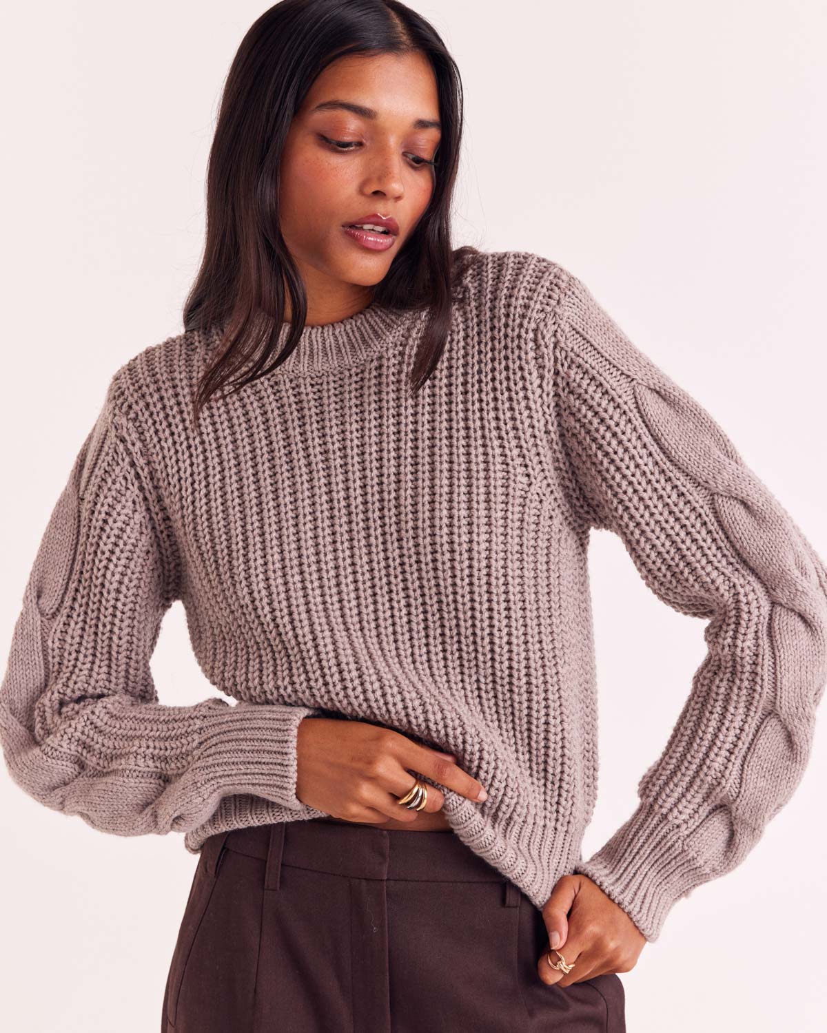 Andrew beige sweater