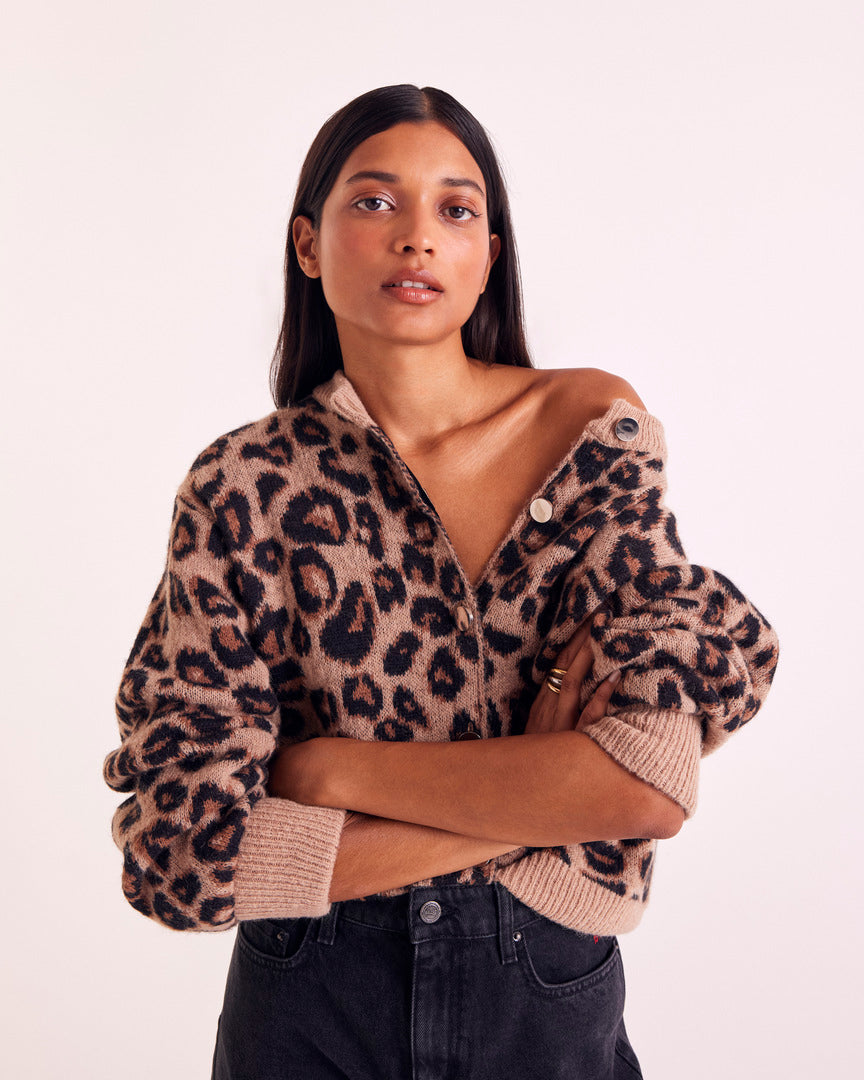 Leopard Idol Cardigan