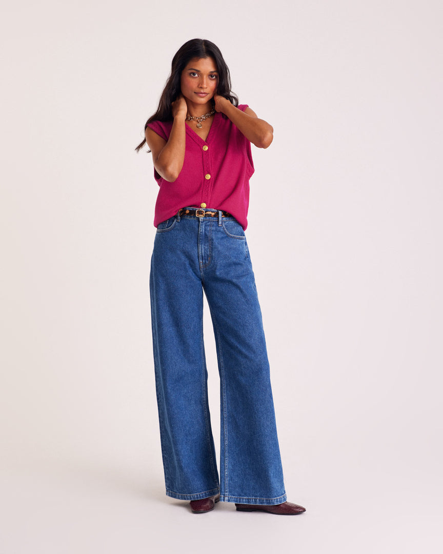 Raspberry pink Constant vest