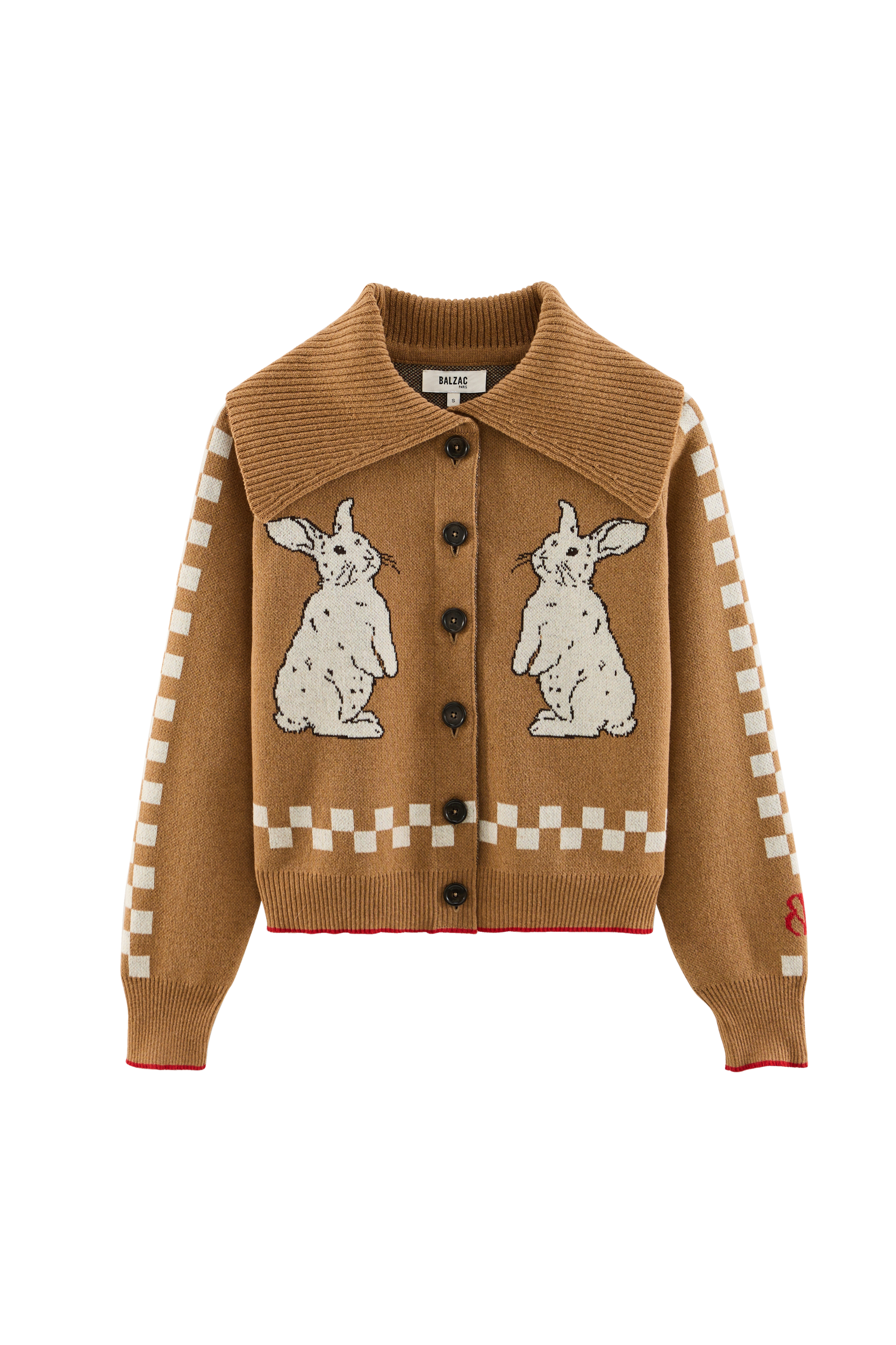 Hazelnut Cécile Rabbit Cardigan