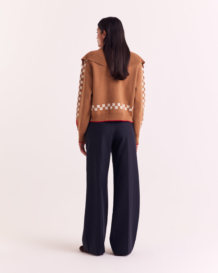 Hazelnut Cécile Rabbit Cardigan