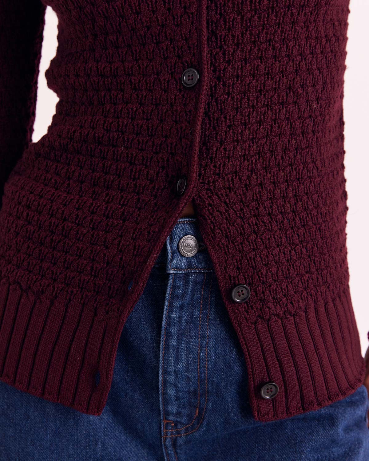 Bordeaux Héloise Cardigan