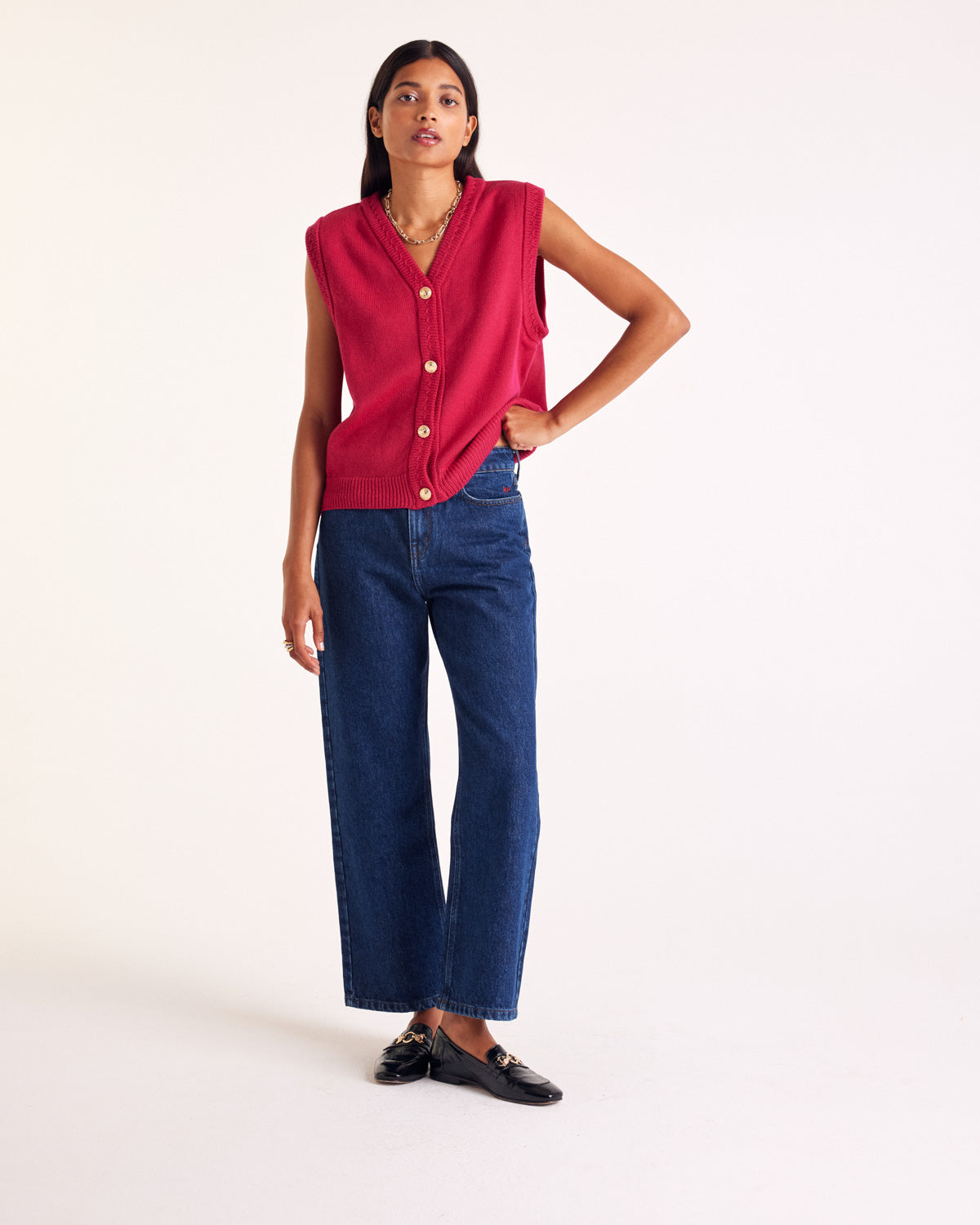 Raspberry pink Constant vest