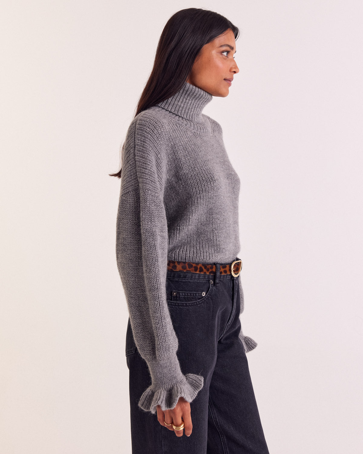 Adam heather gray sweater