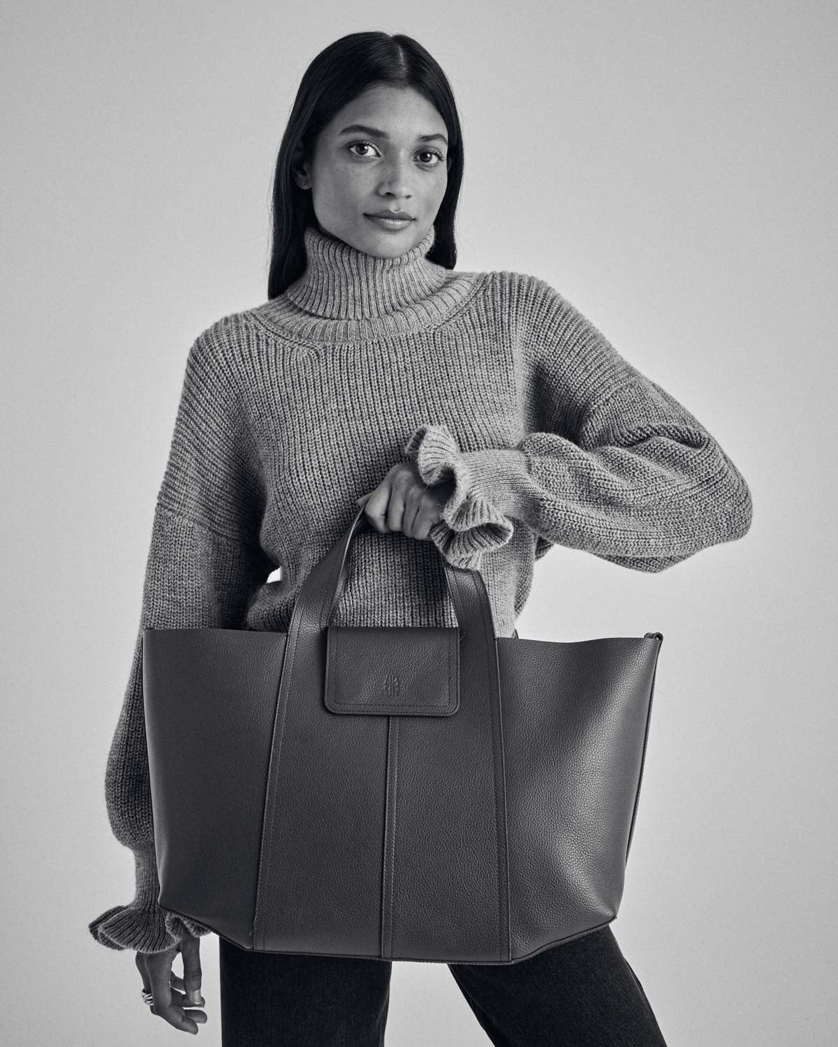 Adam heather gray sweater