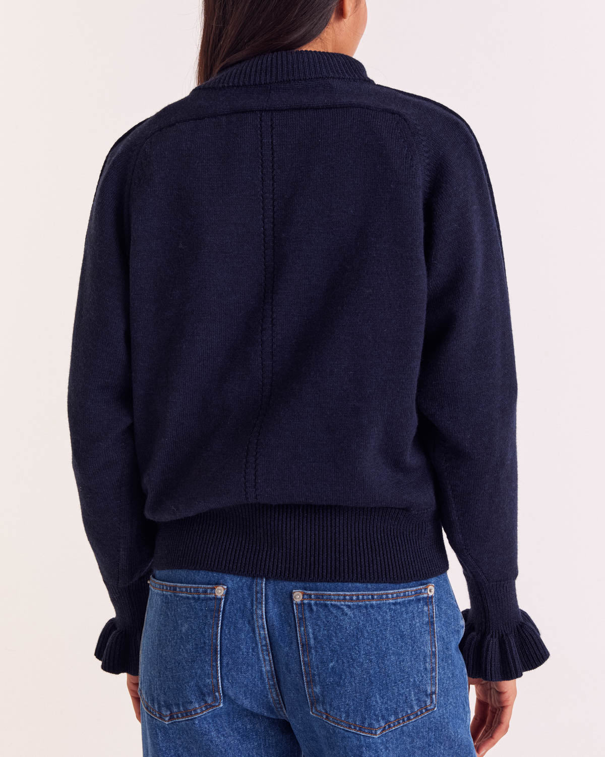Navy blue Solène sweater