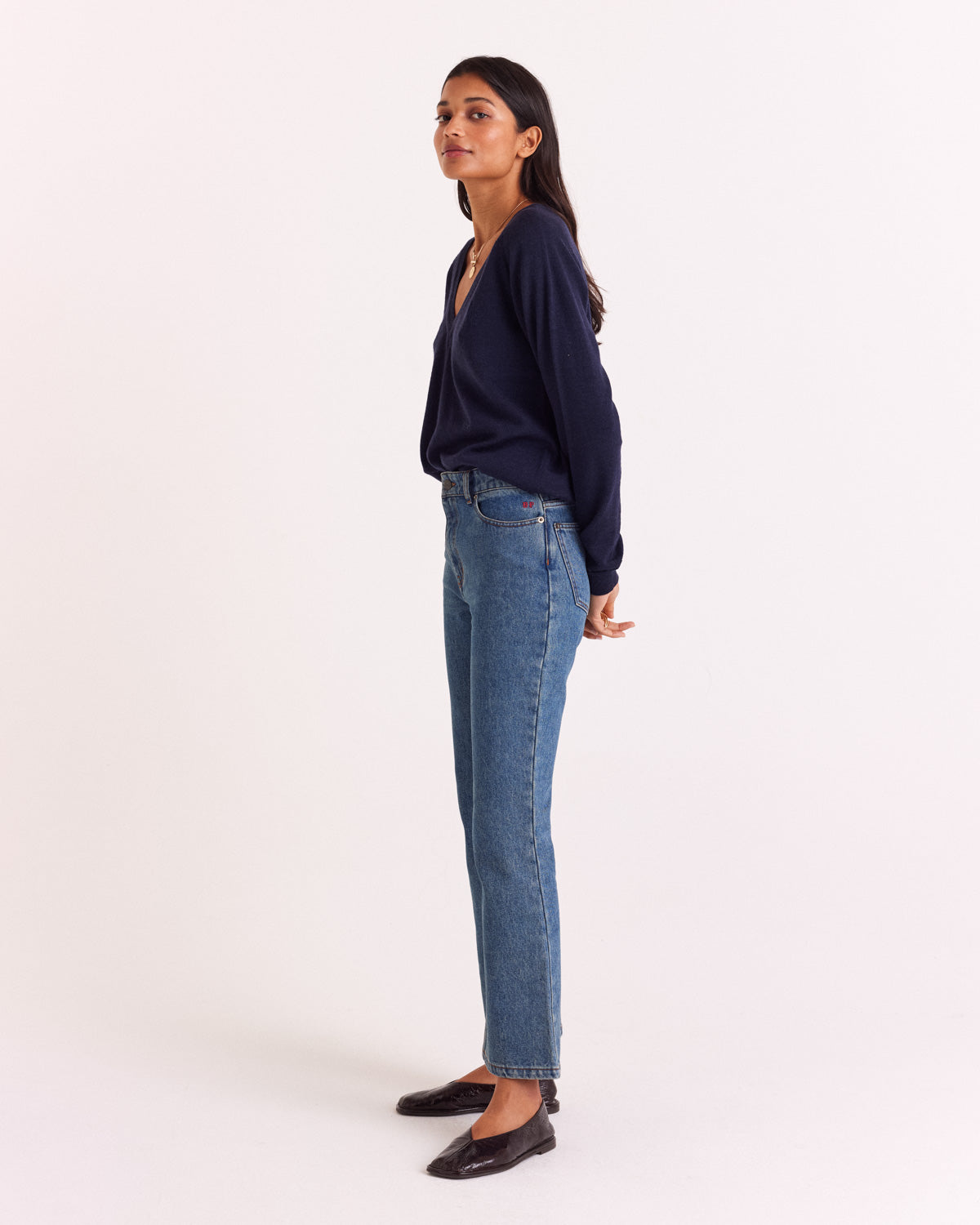 Victoria navy blue sweater