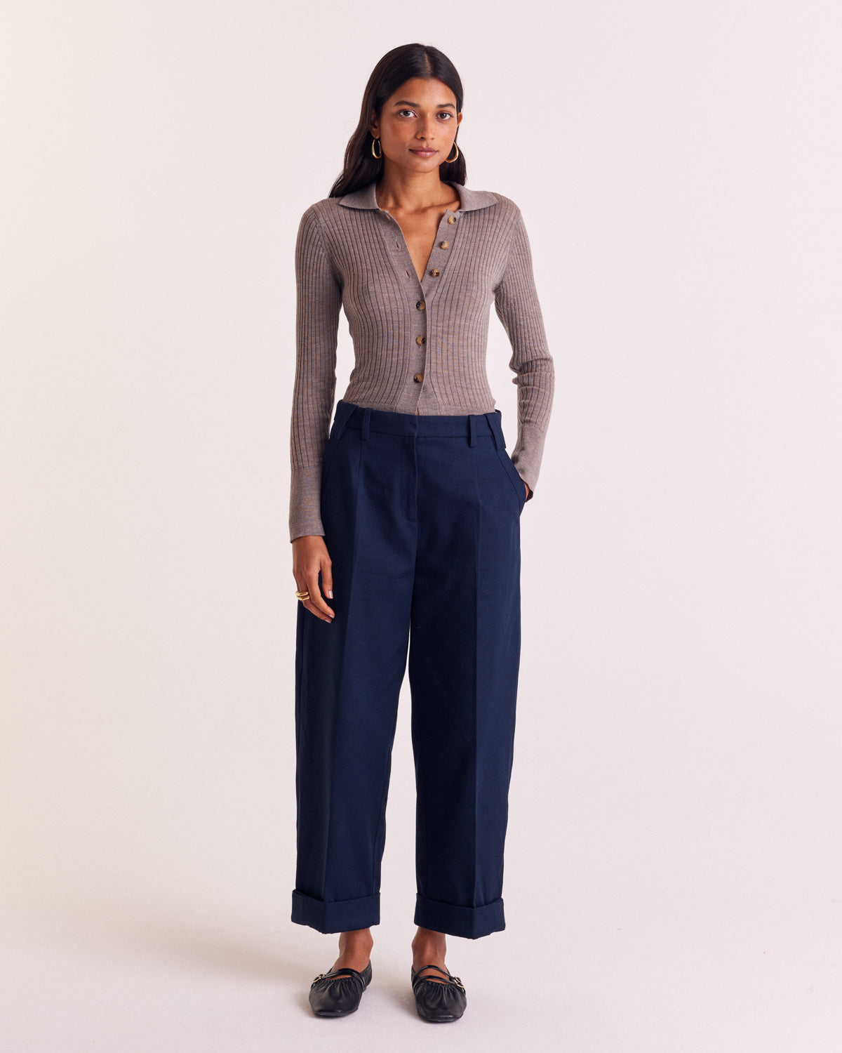 Beige Ombeline Cardigan