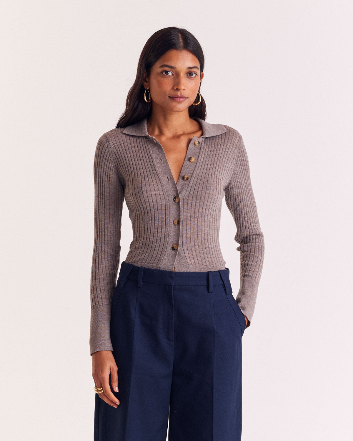 Beige Ombeline Cardigan