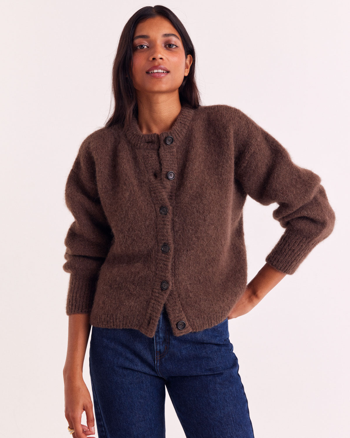 Mocha Douceur Cardigan