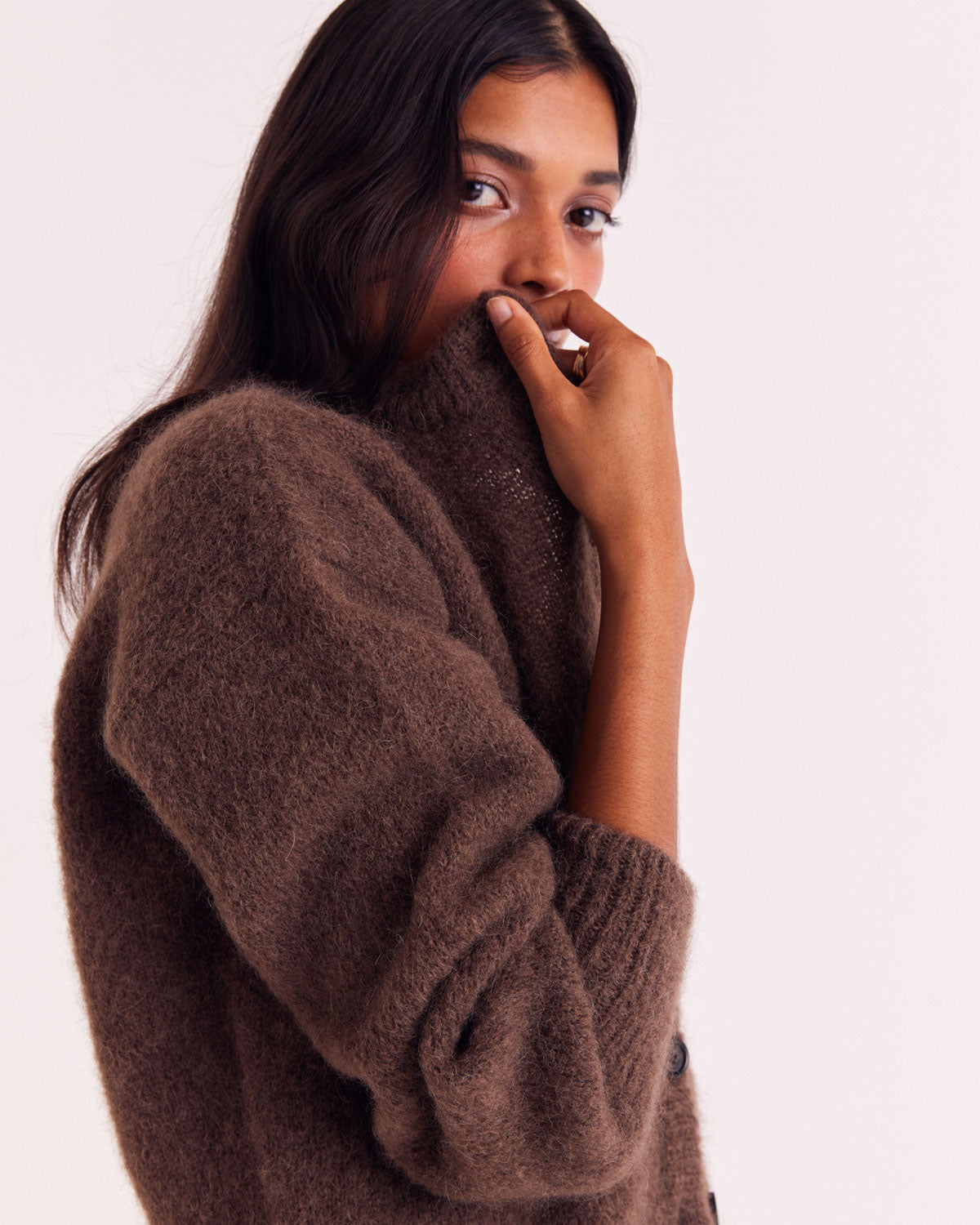 Mocha Douceur Cardigan