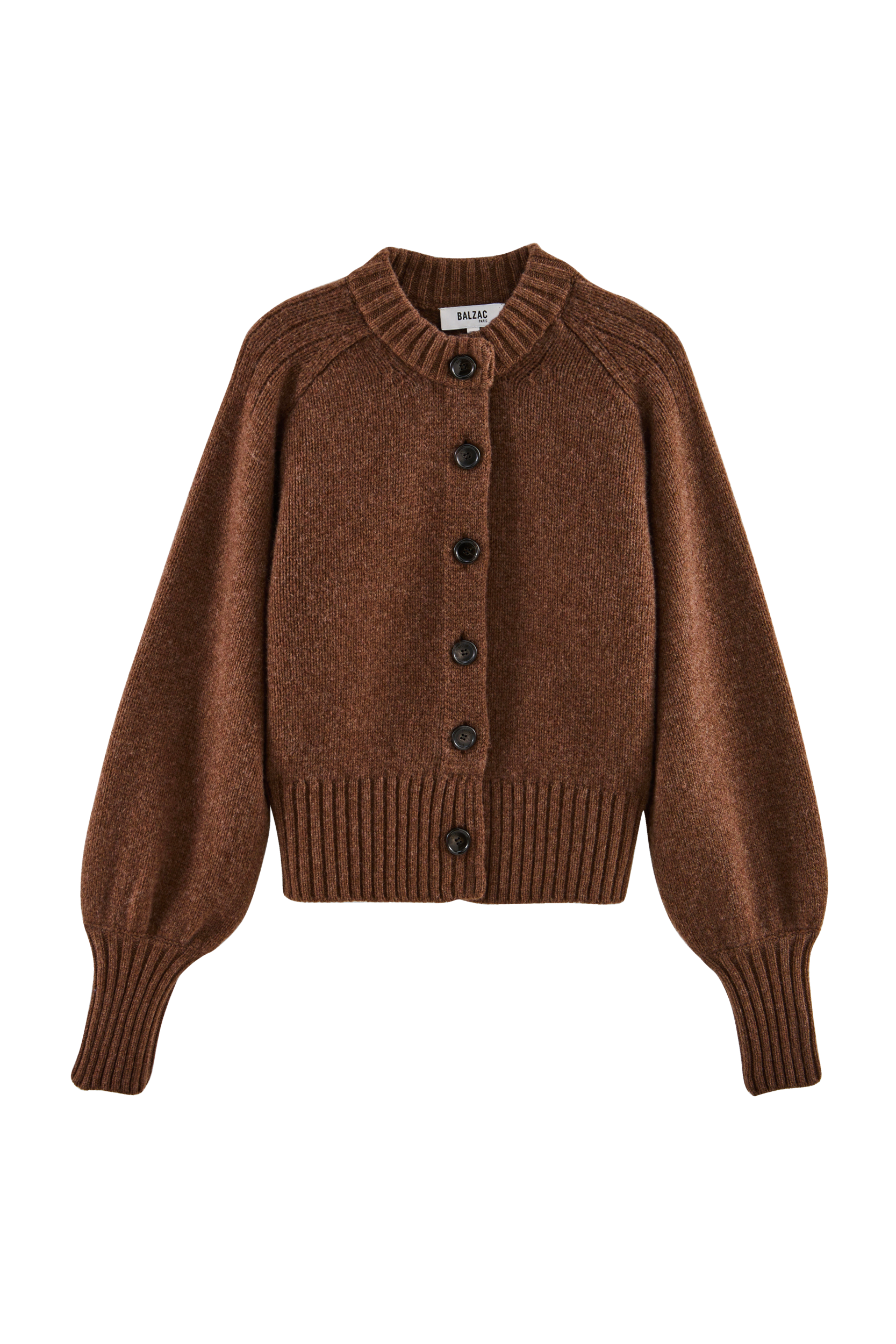 Hilda brown cardigan