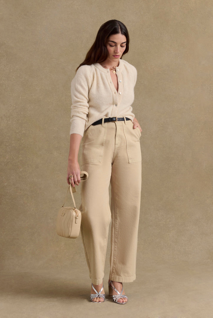 Cardigan Come natural white