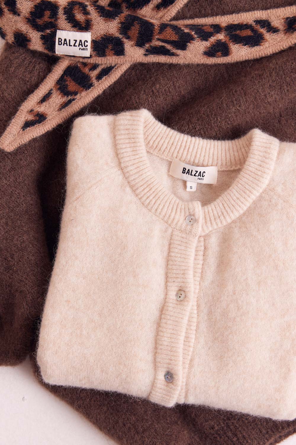 Cardigan Come natural white