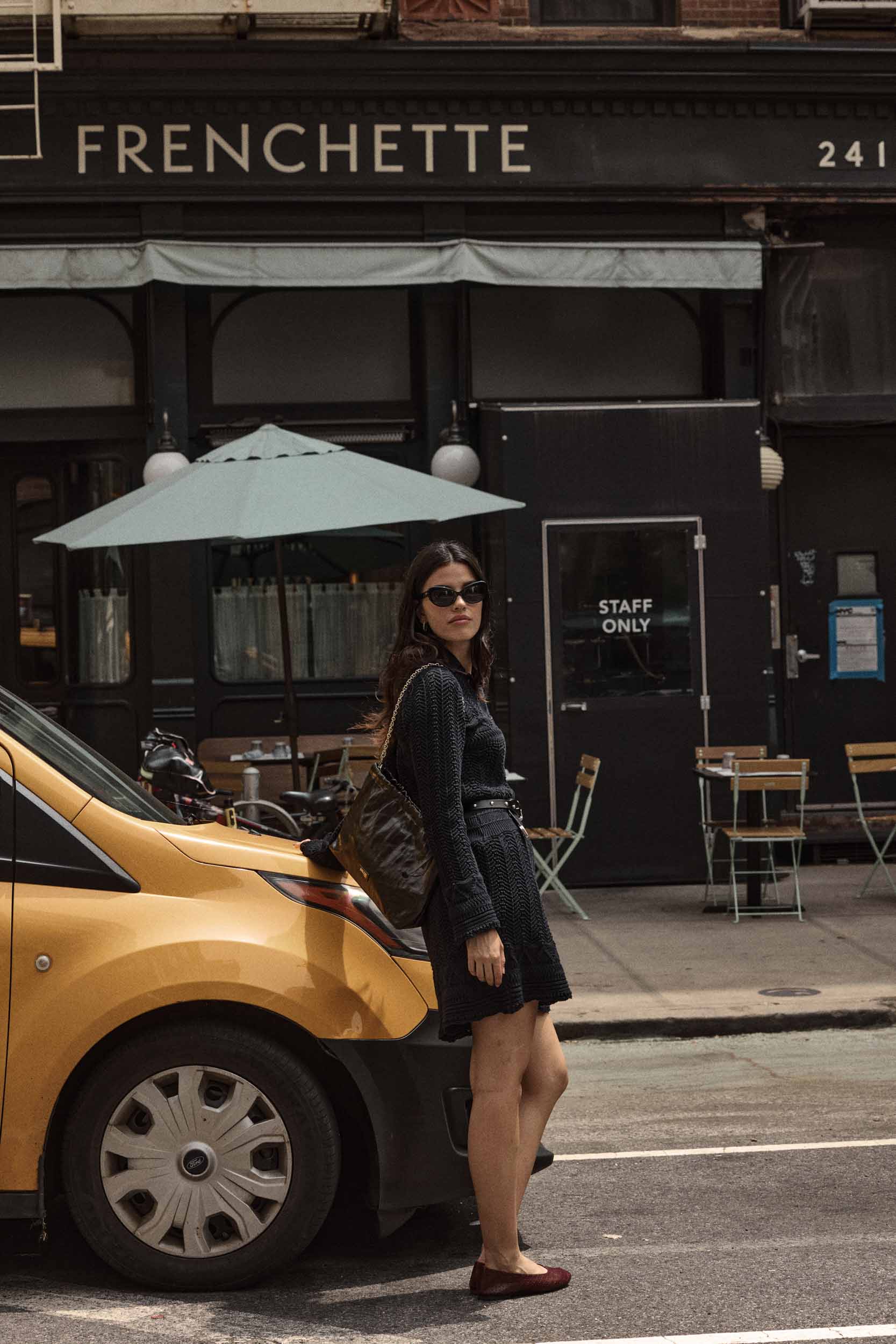 Gwena navy polo shirt