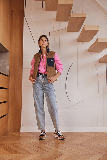 Candy pink softness cardigan