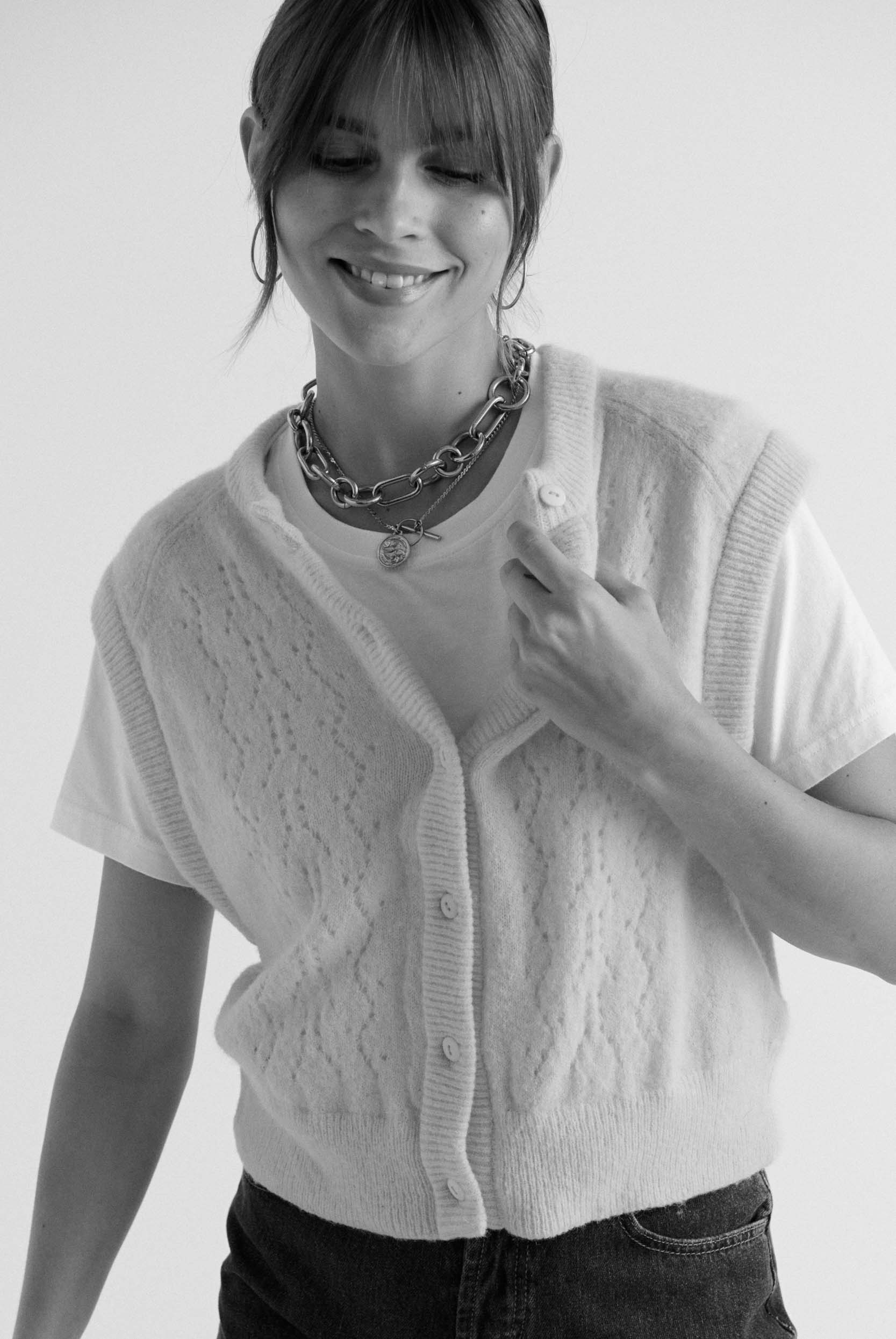 Brooke Yellow Cardigan