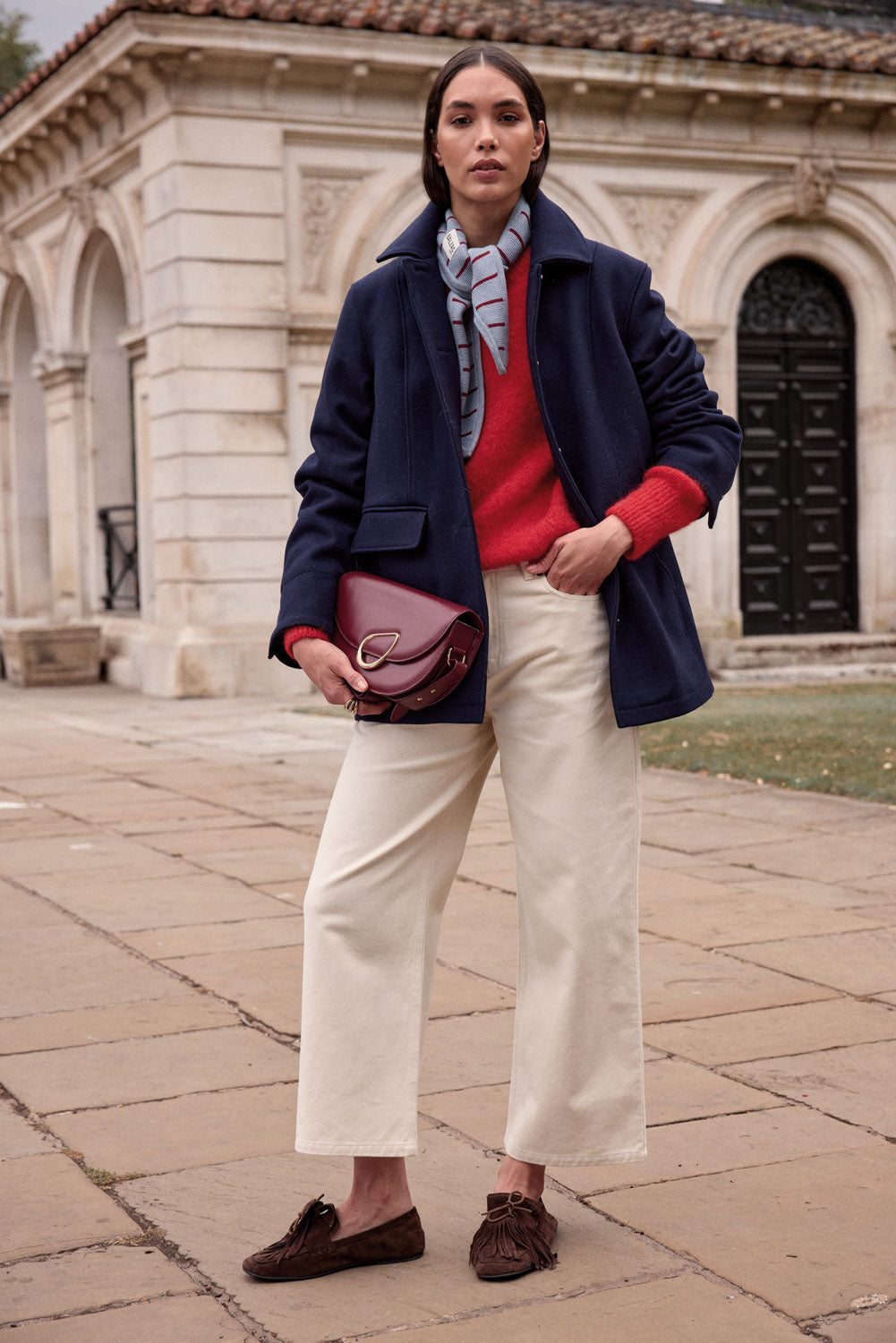 Bright Red Doudou Sweater