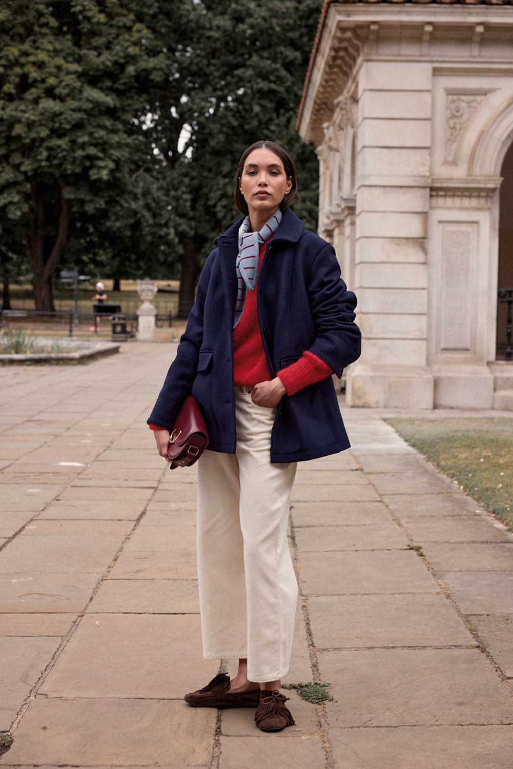 Bright Red Doudou Sweater