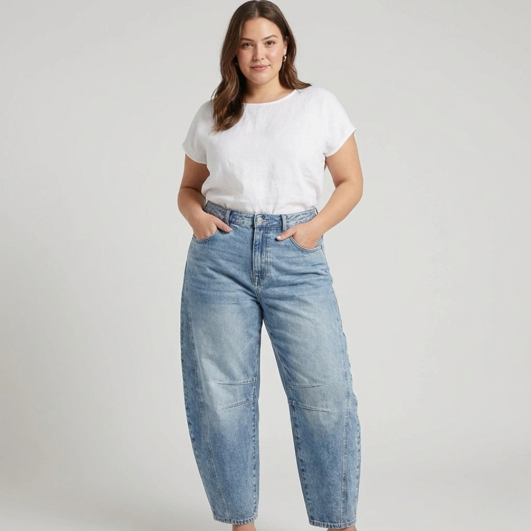 Josefien – Vintage Wide Denim