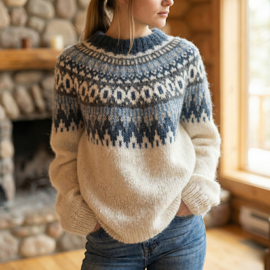 Ardent - Pull Vintage Nordique Doux