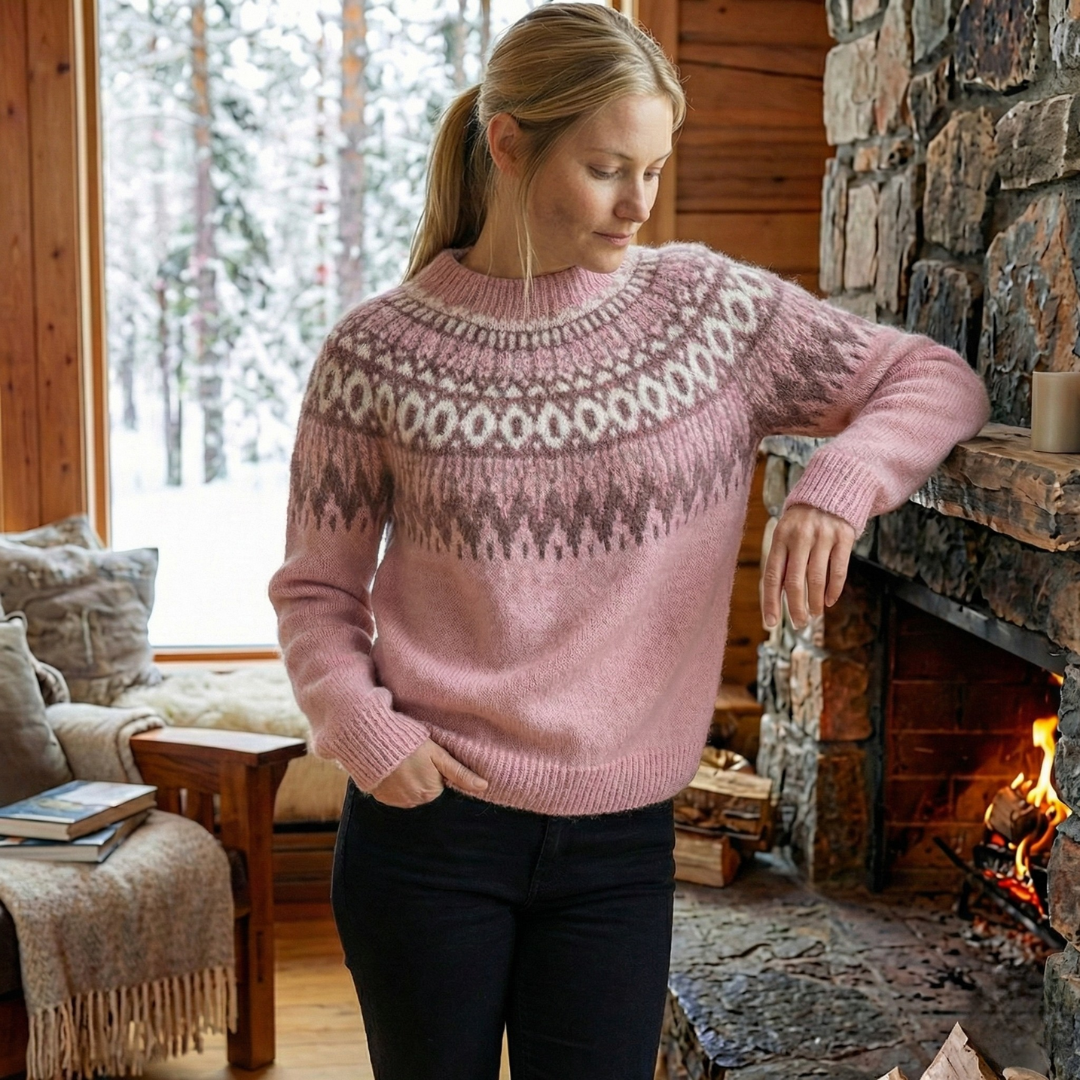 Ardent - Pull Vintage Nordique Doux