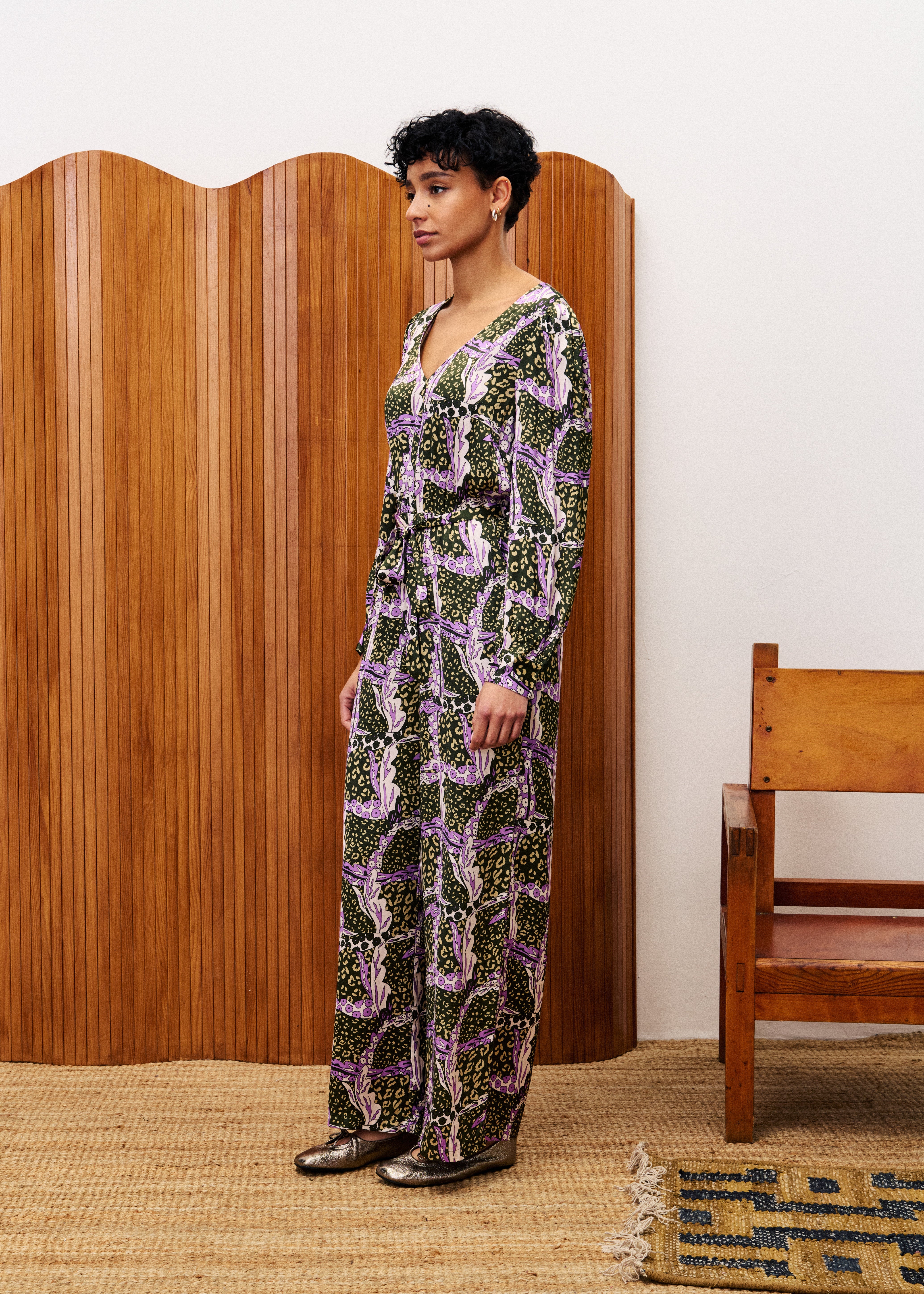 Combinaison HORTENSIA Leo vert